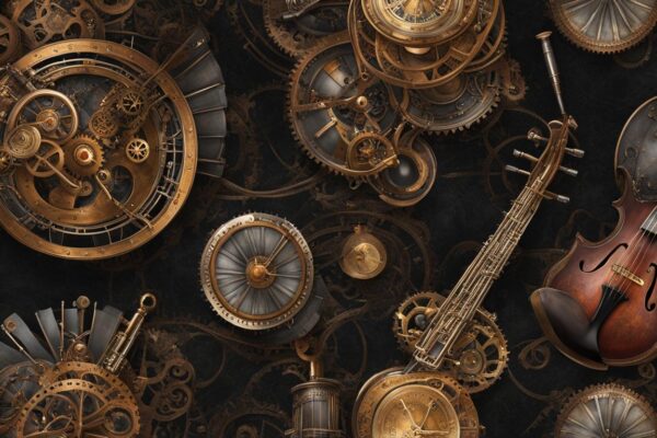 Steampunk musical instruments