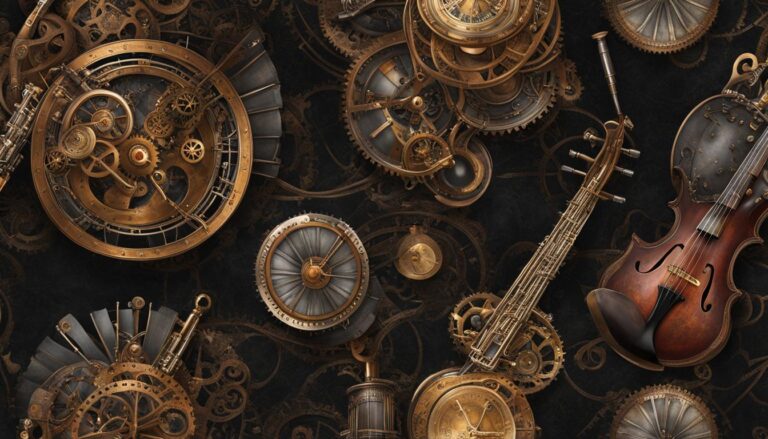 Steampunk musical instruments