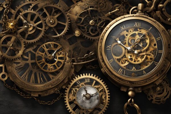 Steampunk timepiece significance