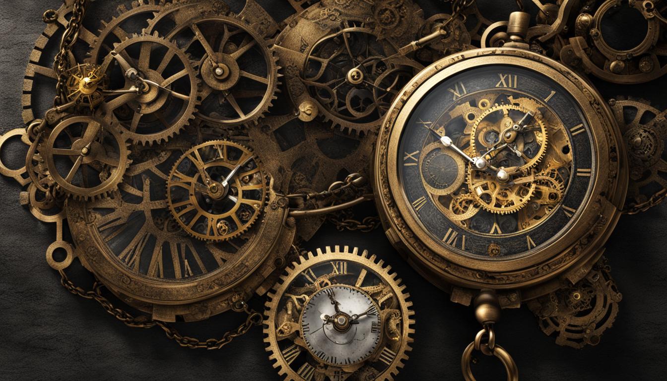 Steampunk timepiece significance