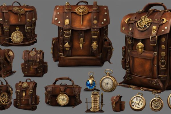 Steampunk travel gear