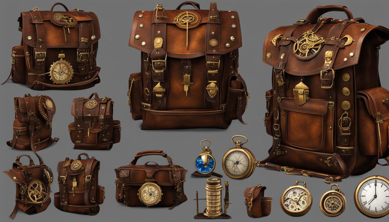 Steampunk travel gear