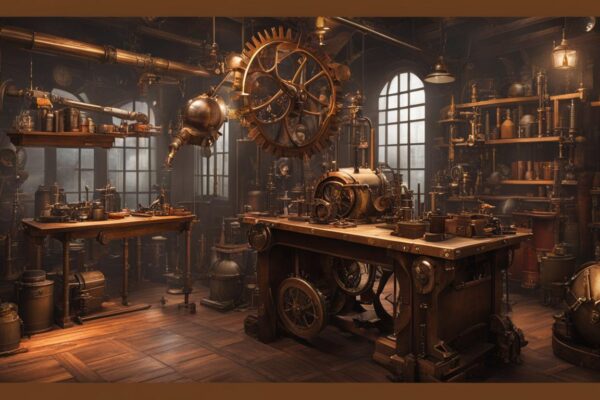 Steampunk weaponry and gadgets