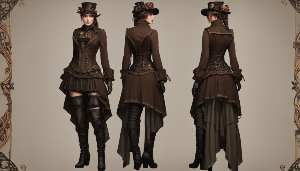 Victorian-Inspired Steampunk Fashion