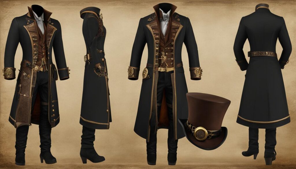 Winter steampunk outfit ideas