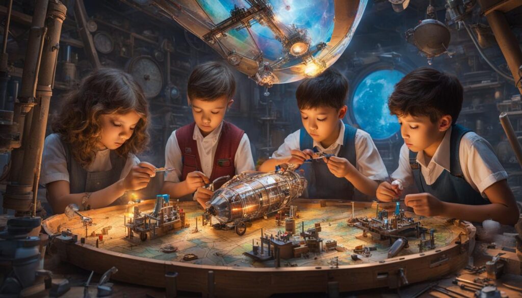 activities to engage children in steampunk