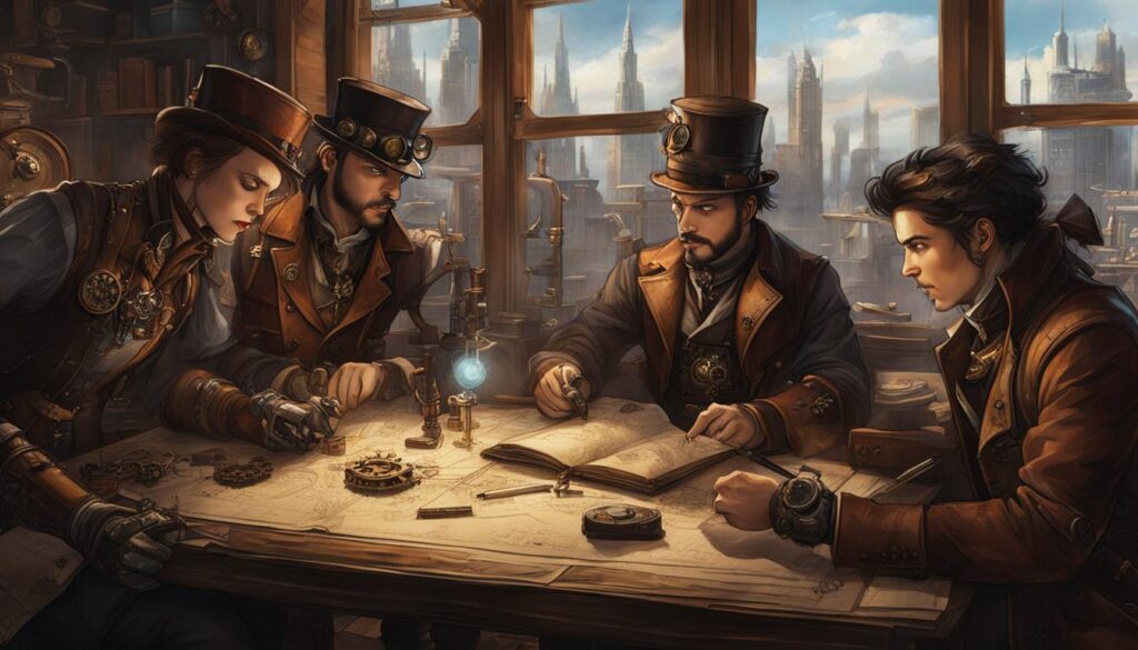 gathering ideas for steampunk crafting