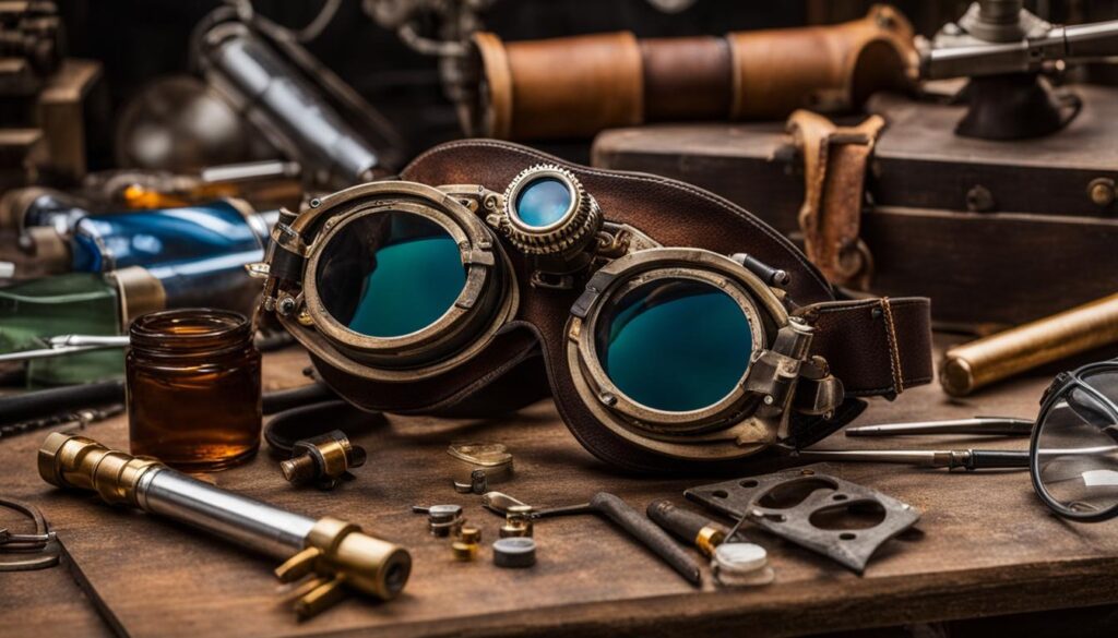 homemade steampunk eyewear projects
