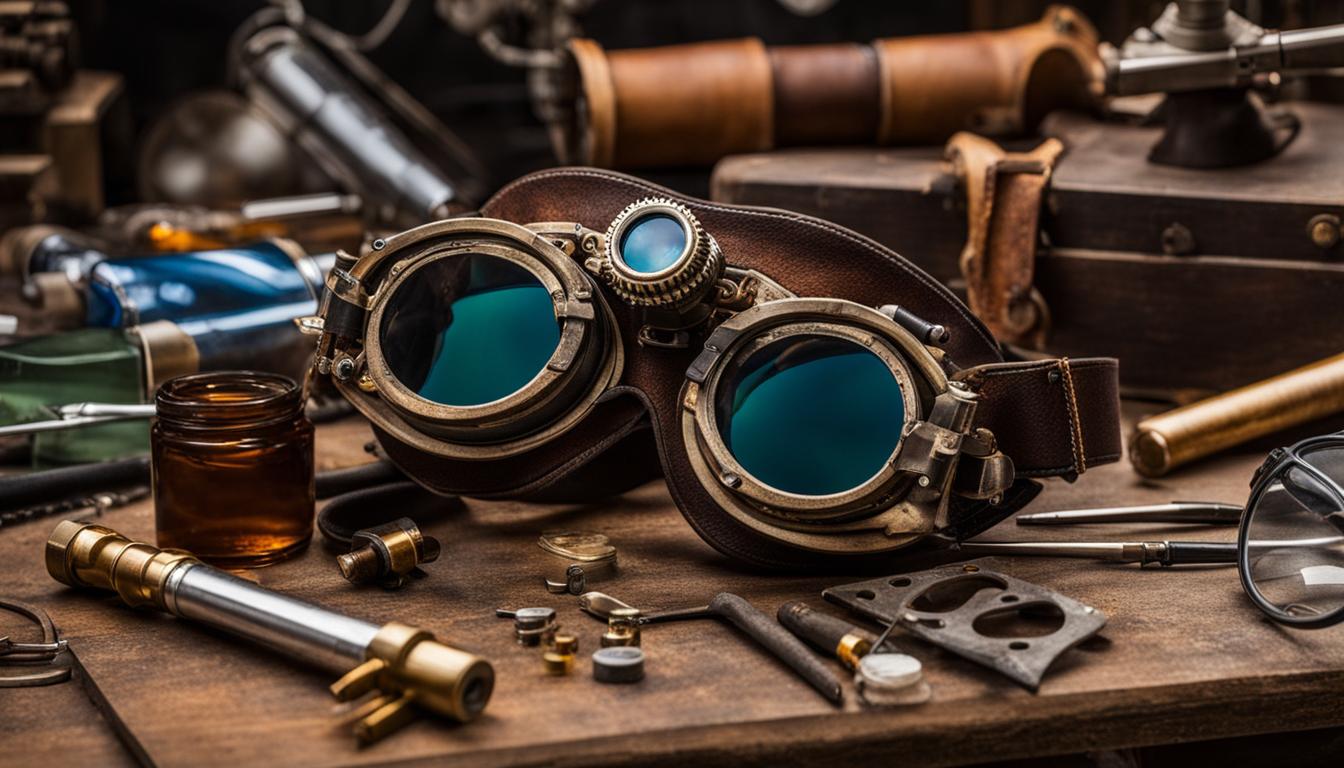 DIY Steampunk Eyewear and Goggles A HowTo Guide Steam Punk Engine