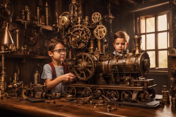 nurturing children's steampunk interests