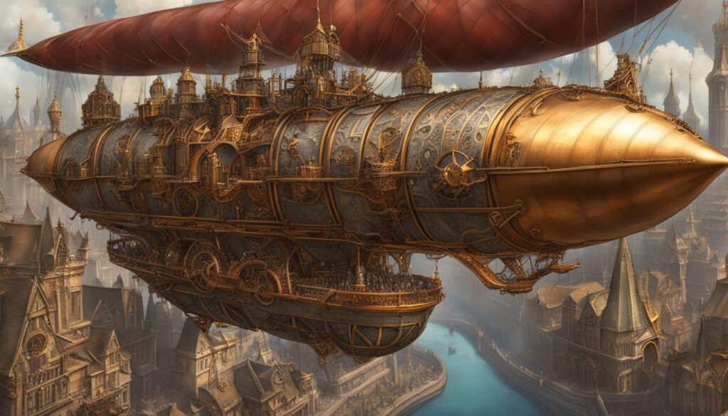 steampunk and fantasy crossover