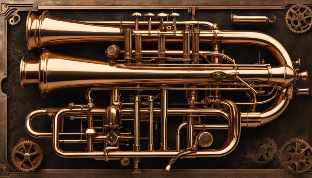 steampunk brass instrument designs
