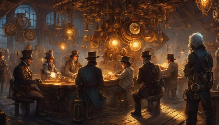 steampunk lore creation