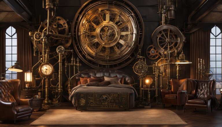 Steampunk bedroom crafting