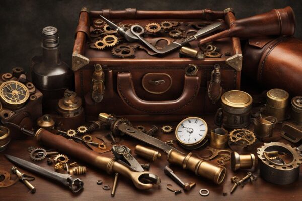 Steampunk crafter's toolkit