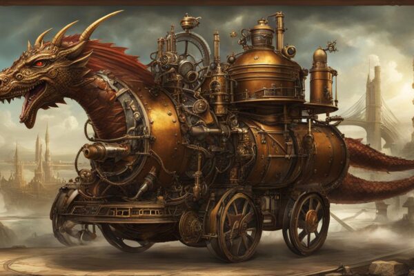 Steampunk literary intersections