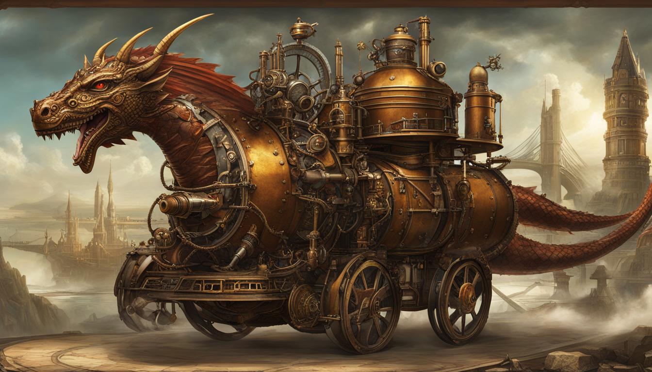 Steampunk literary intersections
