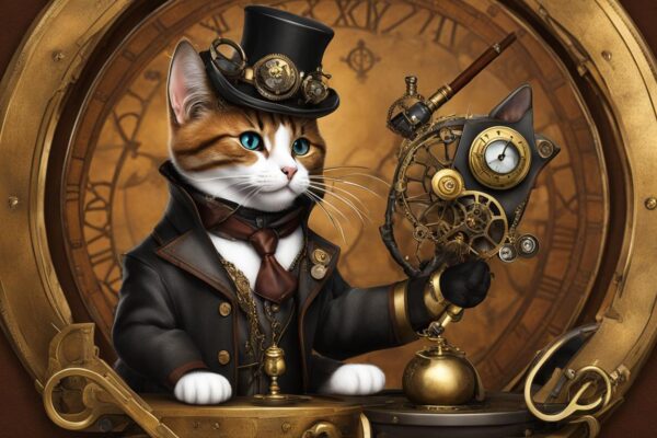 Steampunk pet attire