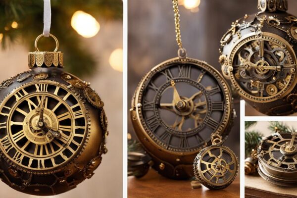 Steampunk special occasion ornaments