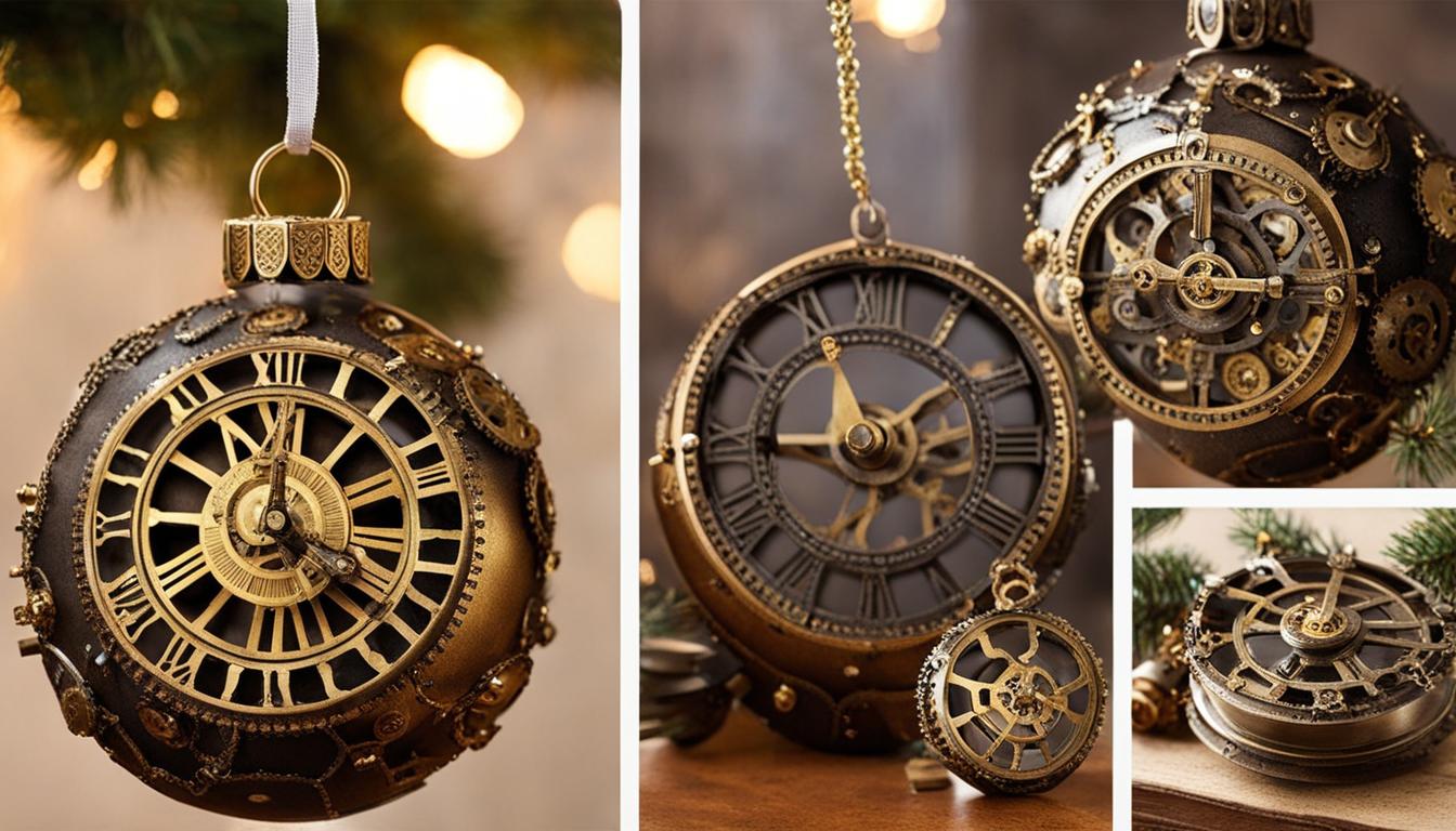 Steampunk special occasion ornaments