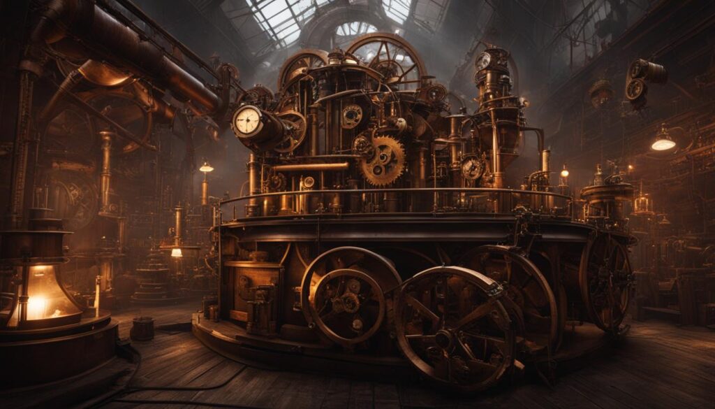 VR Gaming with Steampunk Themes