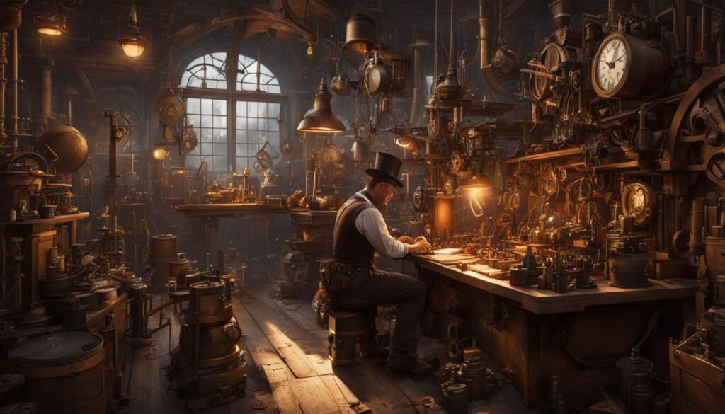 behind-the-scenes of steampunk