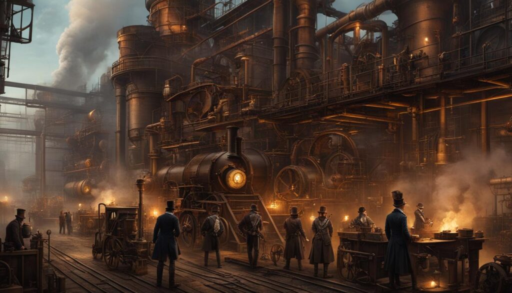 historical origins of steampunk