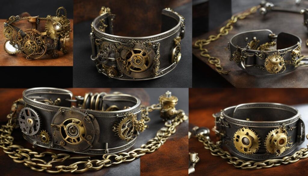 steampunk jewelry cuff