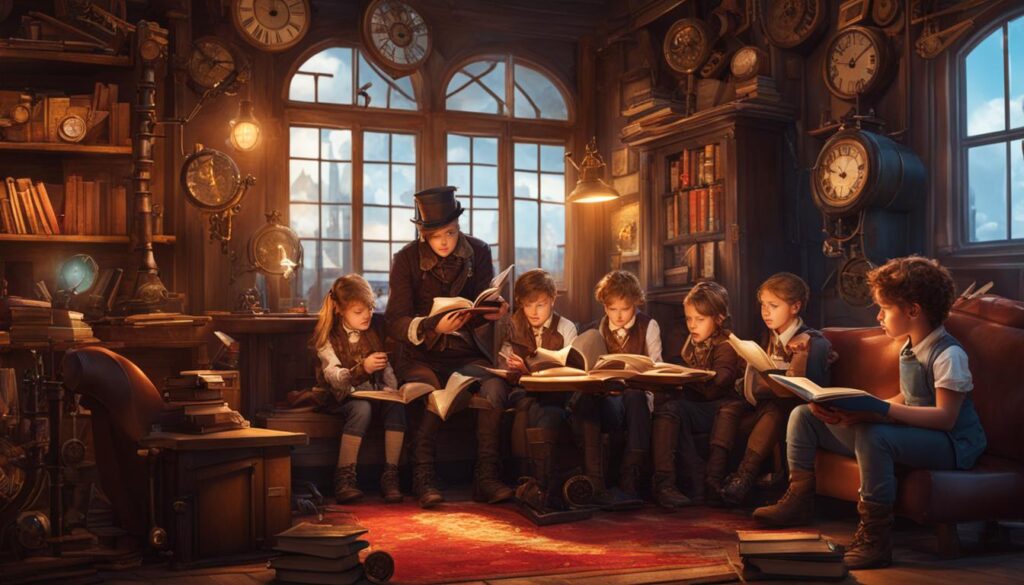 steampunk reading sessions for kids