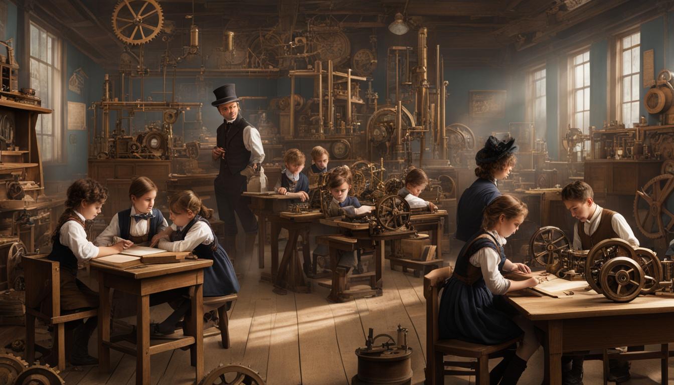 steampunk themes in education