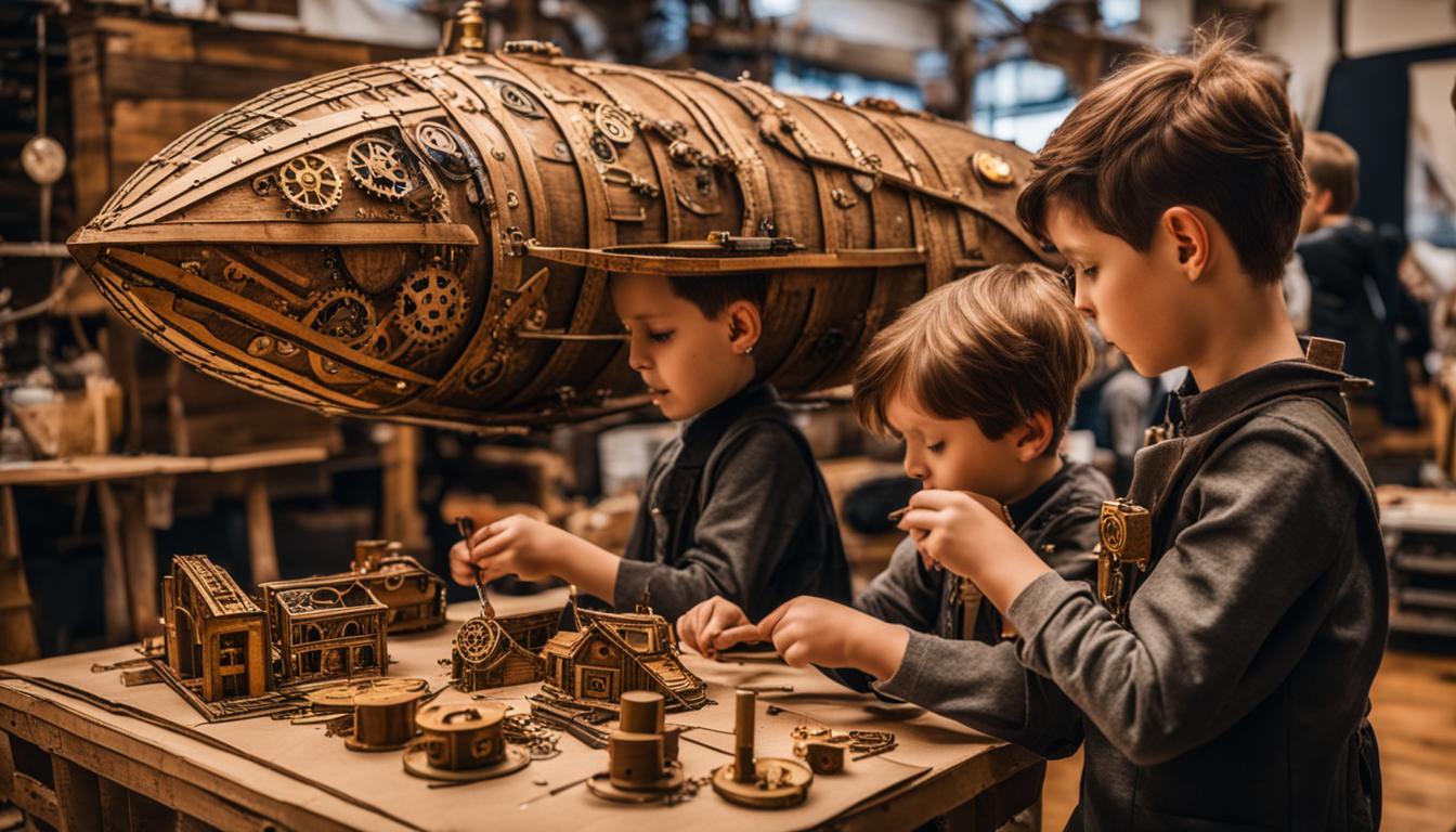 steampunk activities for kids